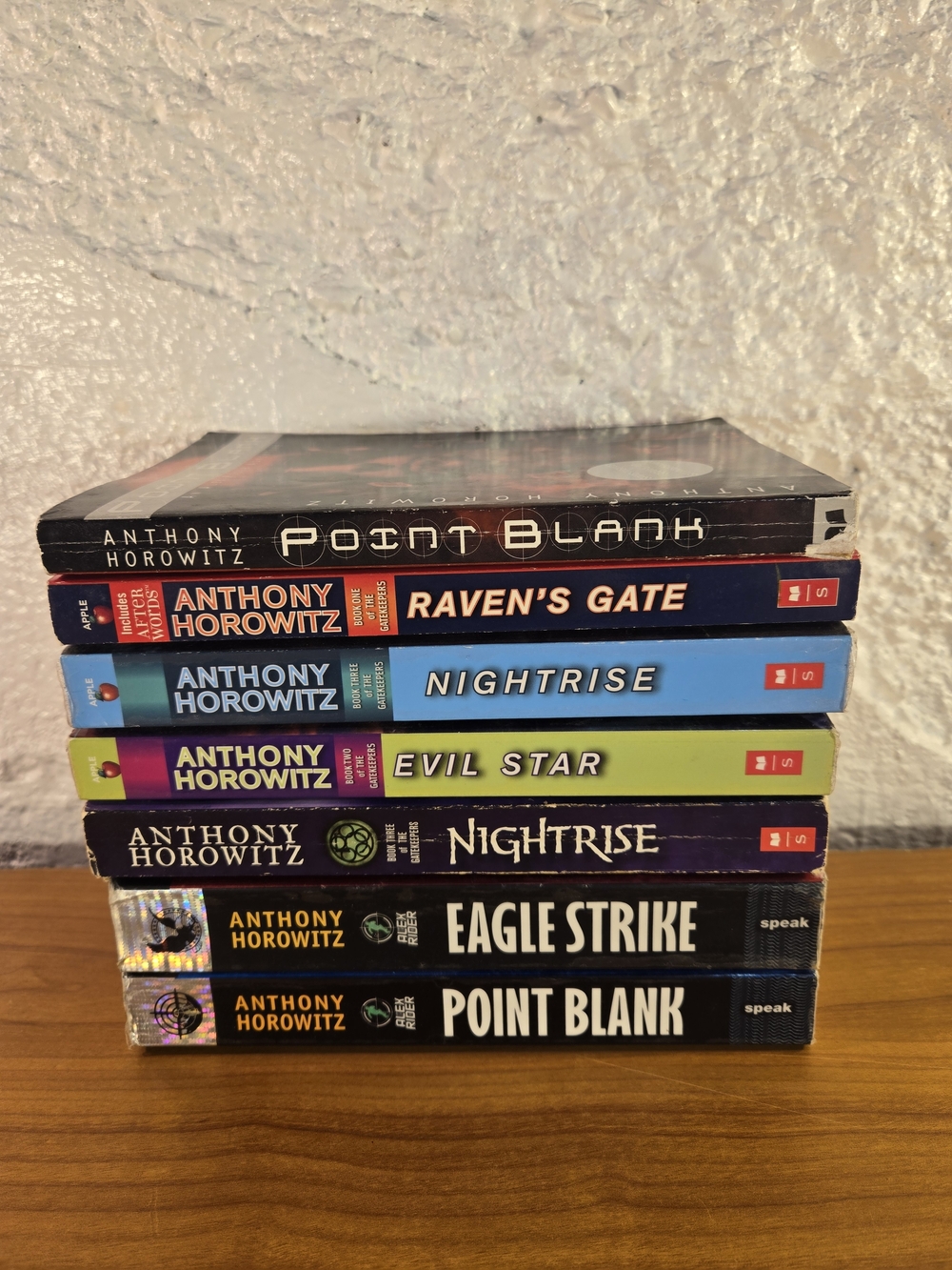 7 Anthony Horowitz Book Lot Young Adult Espionage Mystery Alex Rider